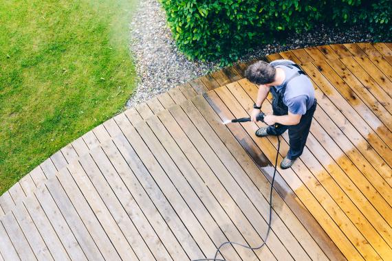 Nettoyage de terrasse Aigle