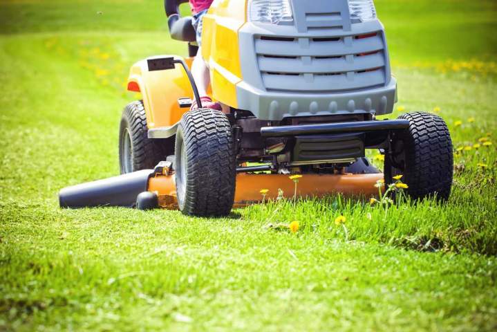 Coupe précise et régulière de la pelouse